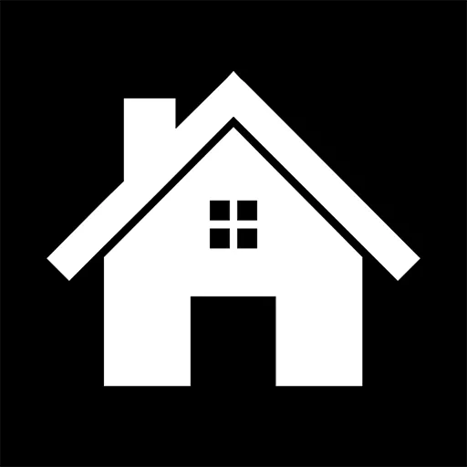 Residential roofing icon