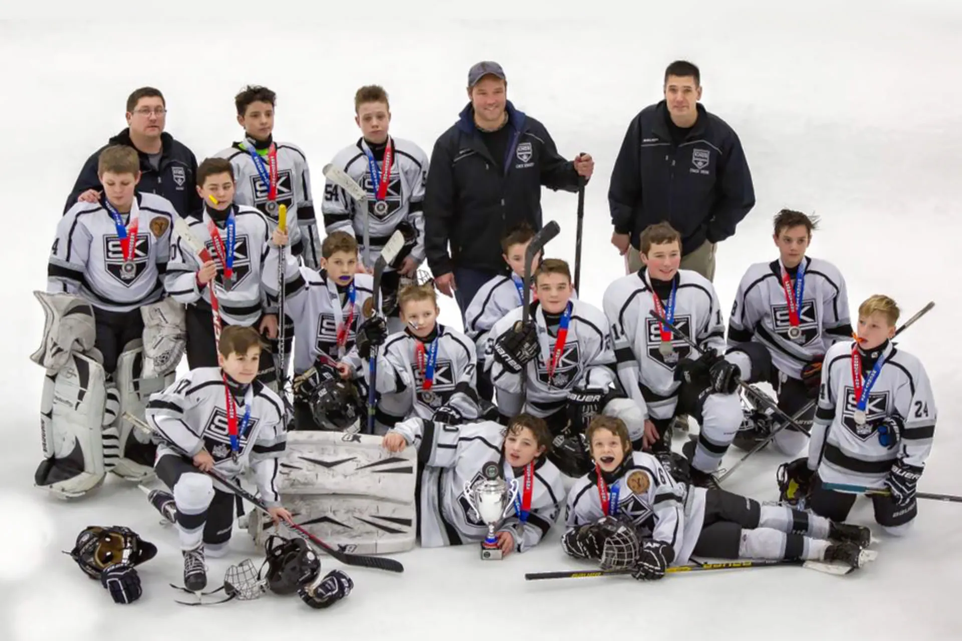 Blackhawk Roofing community involvement--hockey!