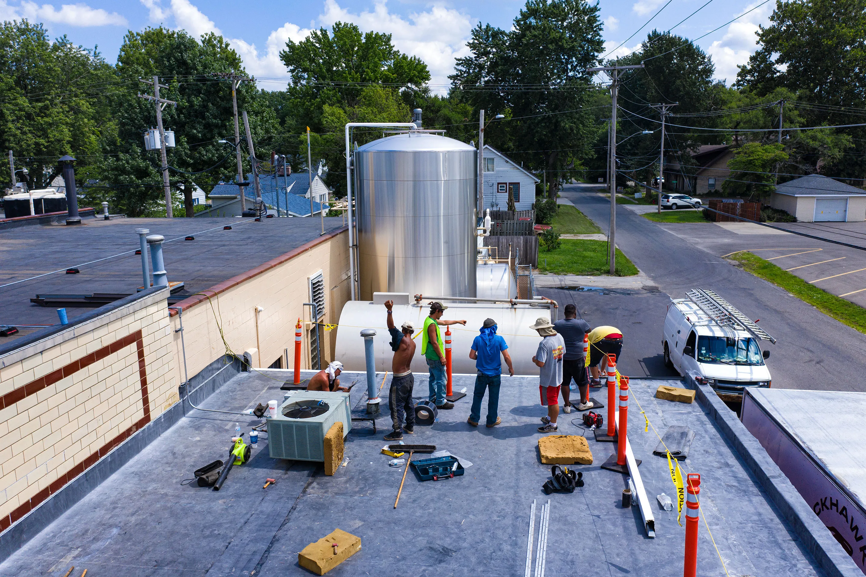 Expert Commercial Roof Replacement for Prairie Farms