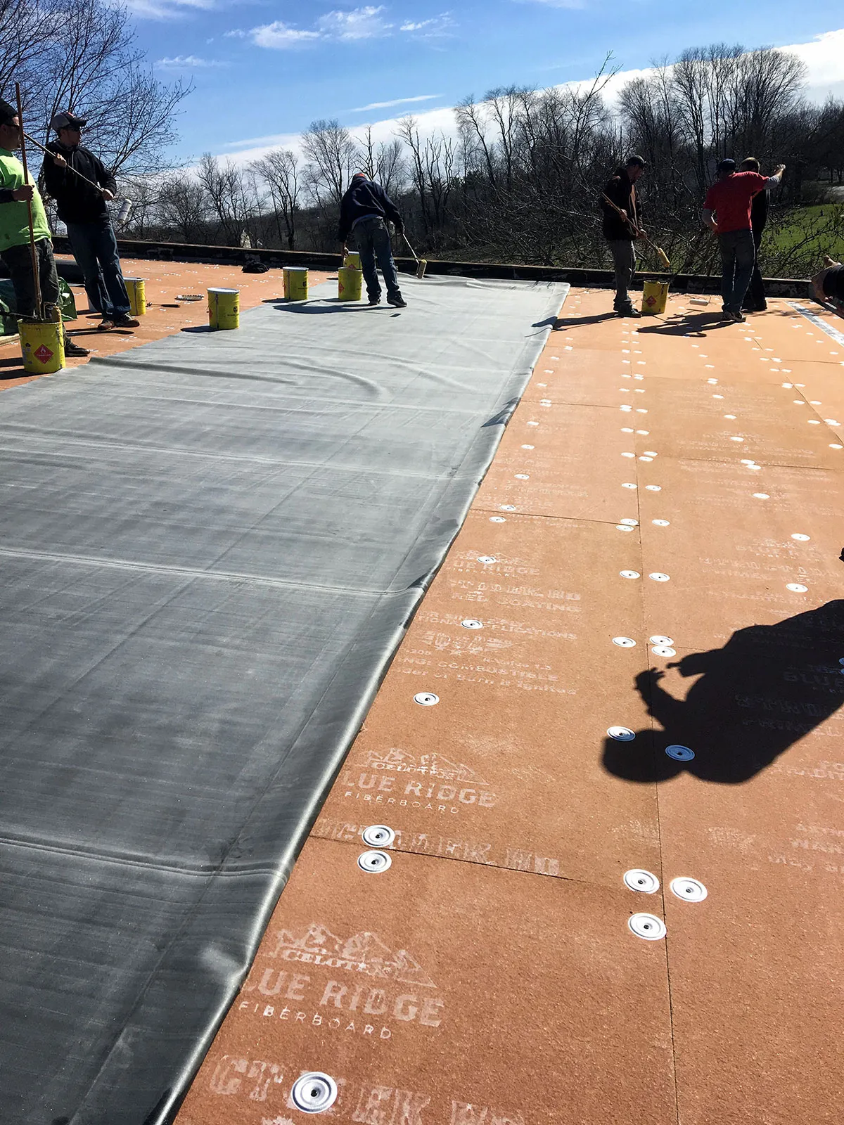 FitClub West Commercial EPDM Roof