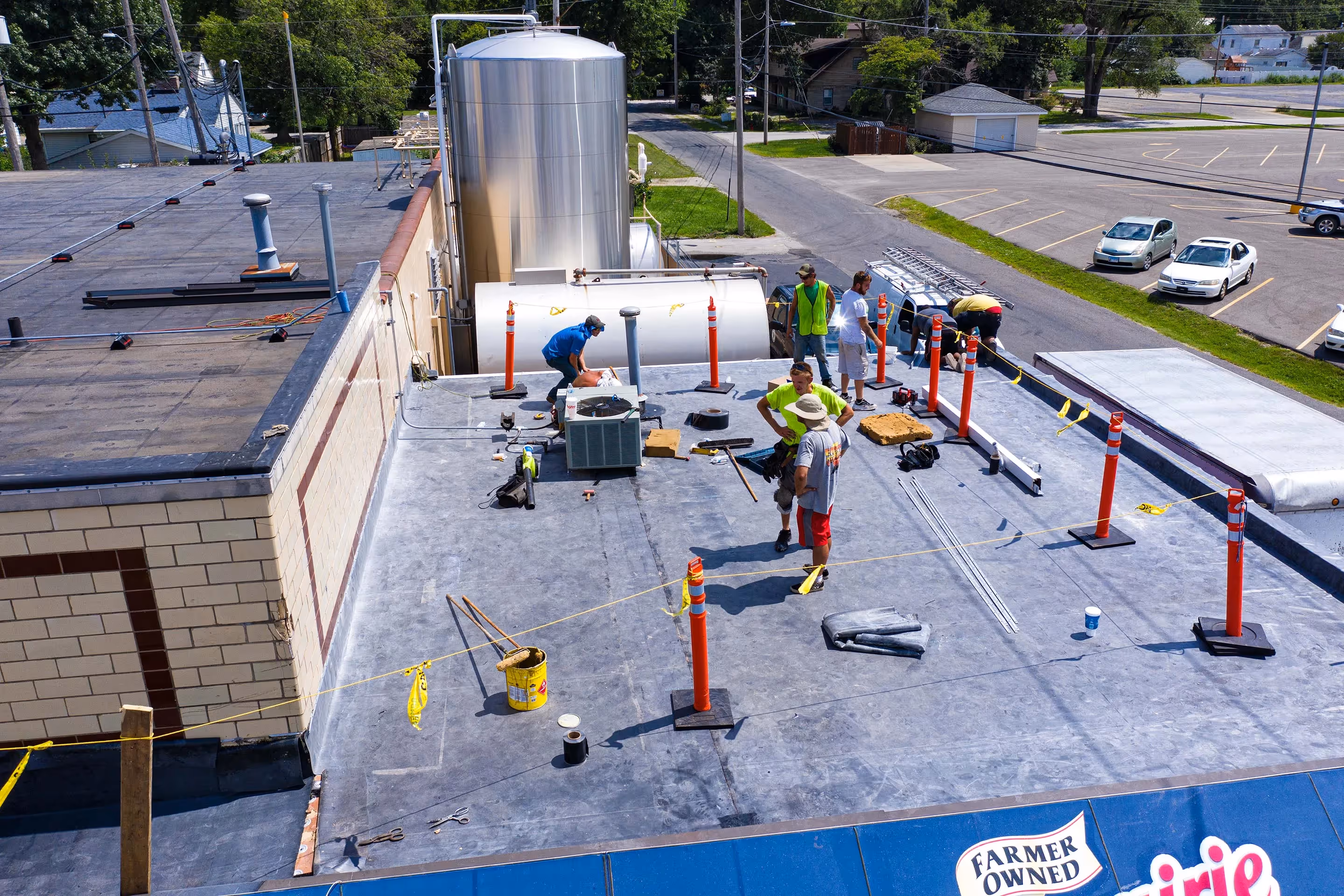 Prairie Farms Commercial EPDM Roof