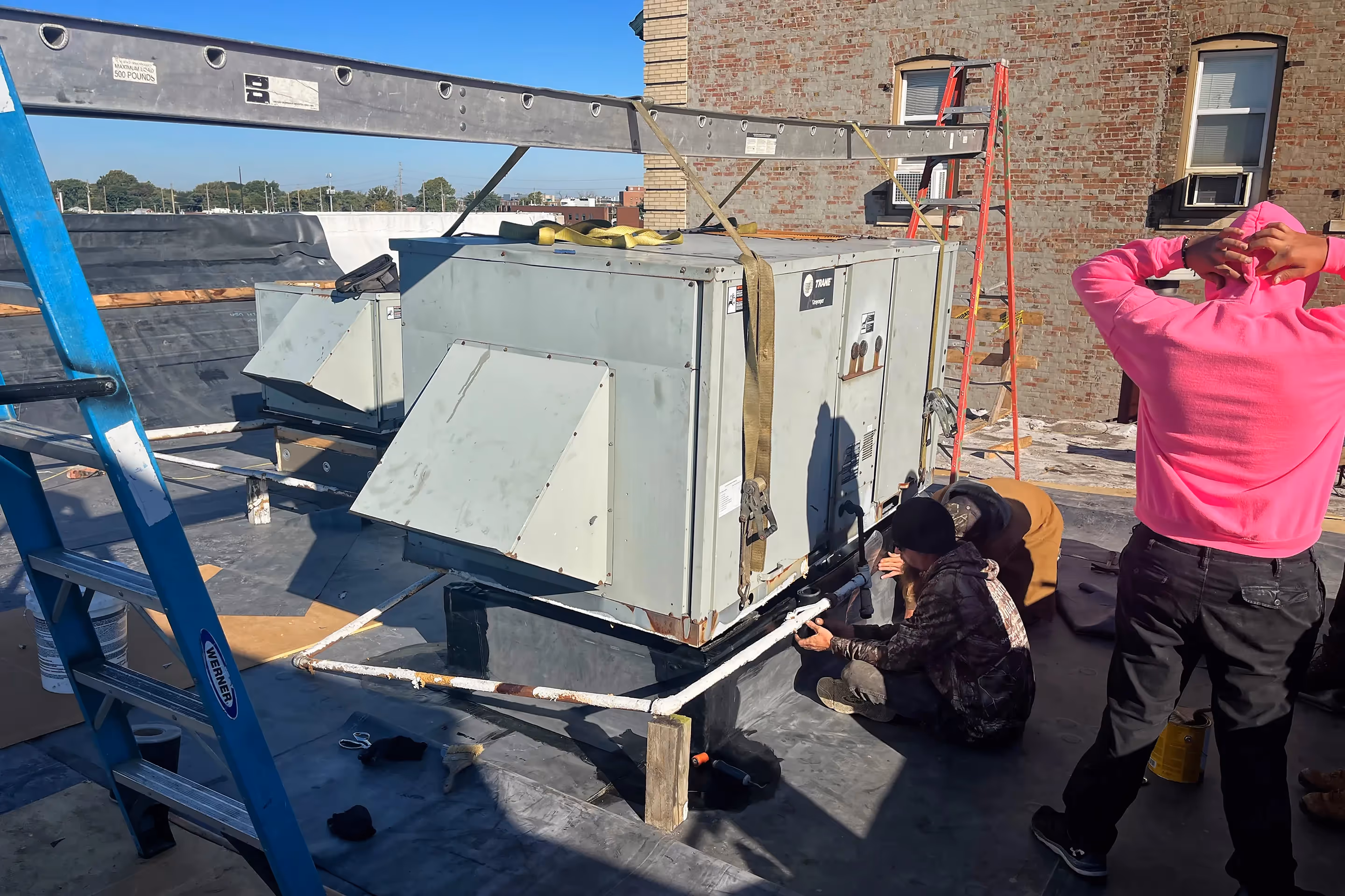 Blackhawk Roofing—Illinois Sheriff’s Association, 401 E. Washington, Springfield, Illinois