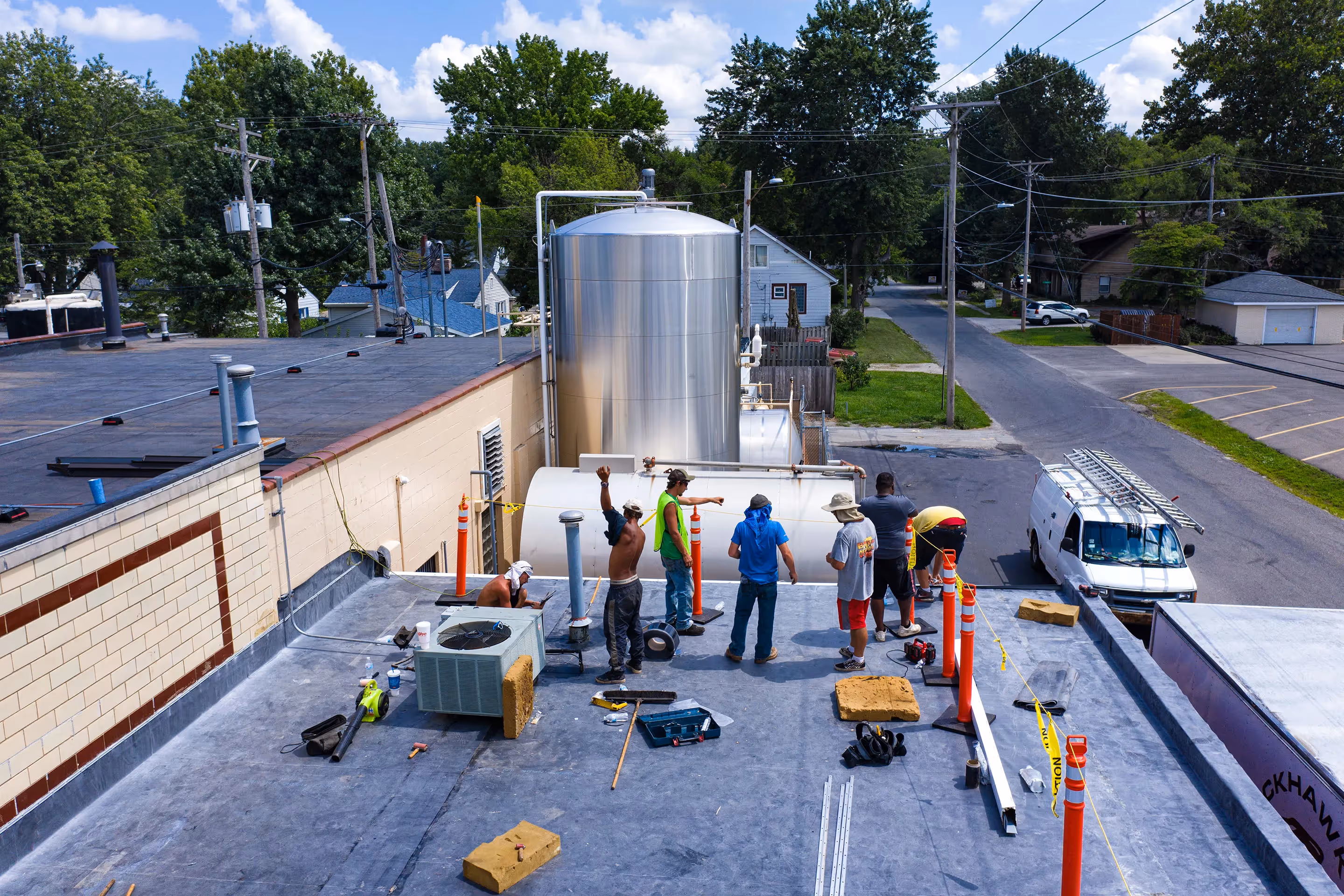 Prairie Farms Commercial EPDM Roof