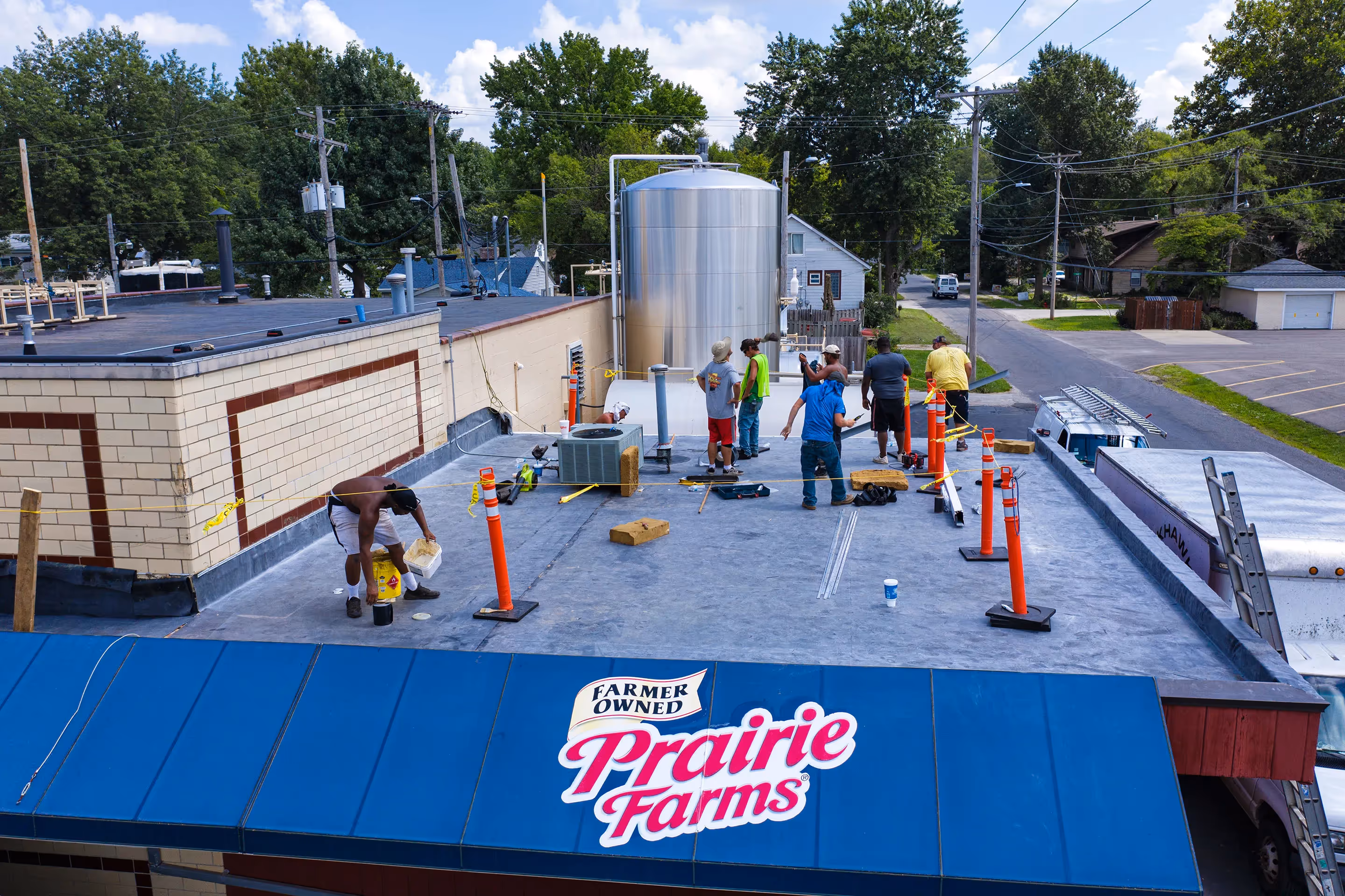 Prairie Farms Commercial EPDM Roof