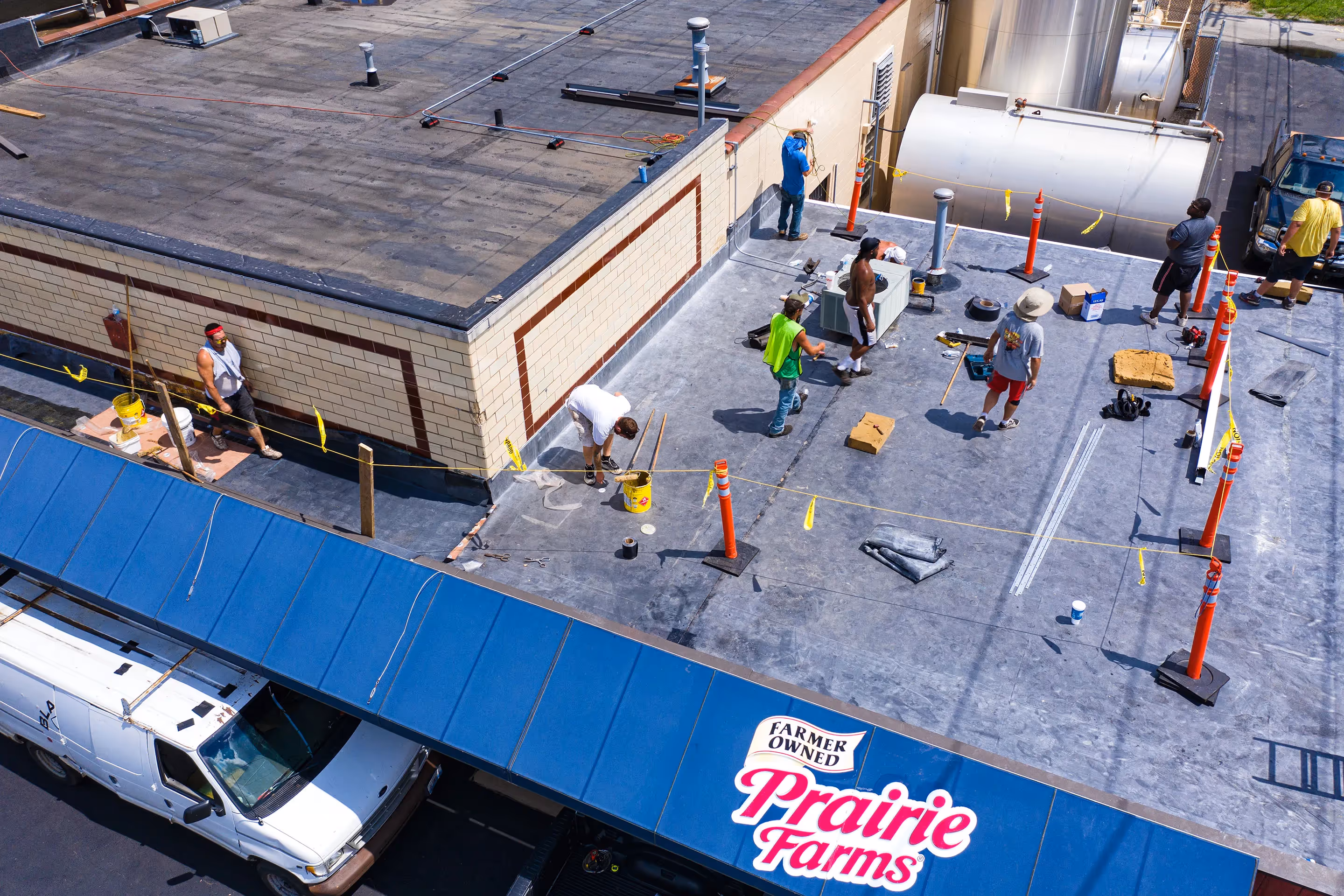 Prairie Farms Commercial EPDM Roof