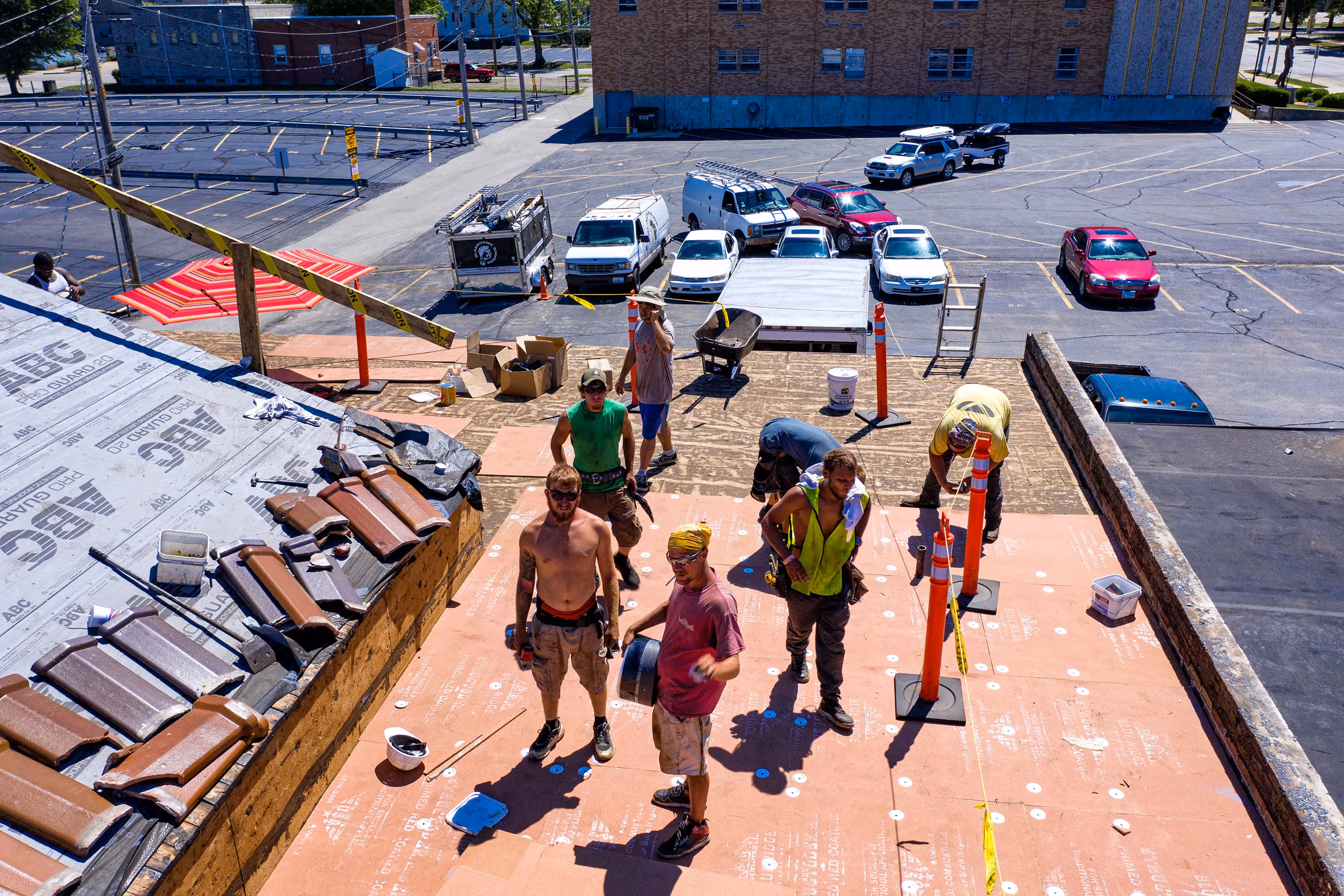 East Edwards Commercial EPDM Roof