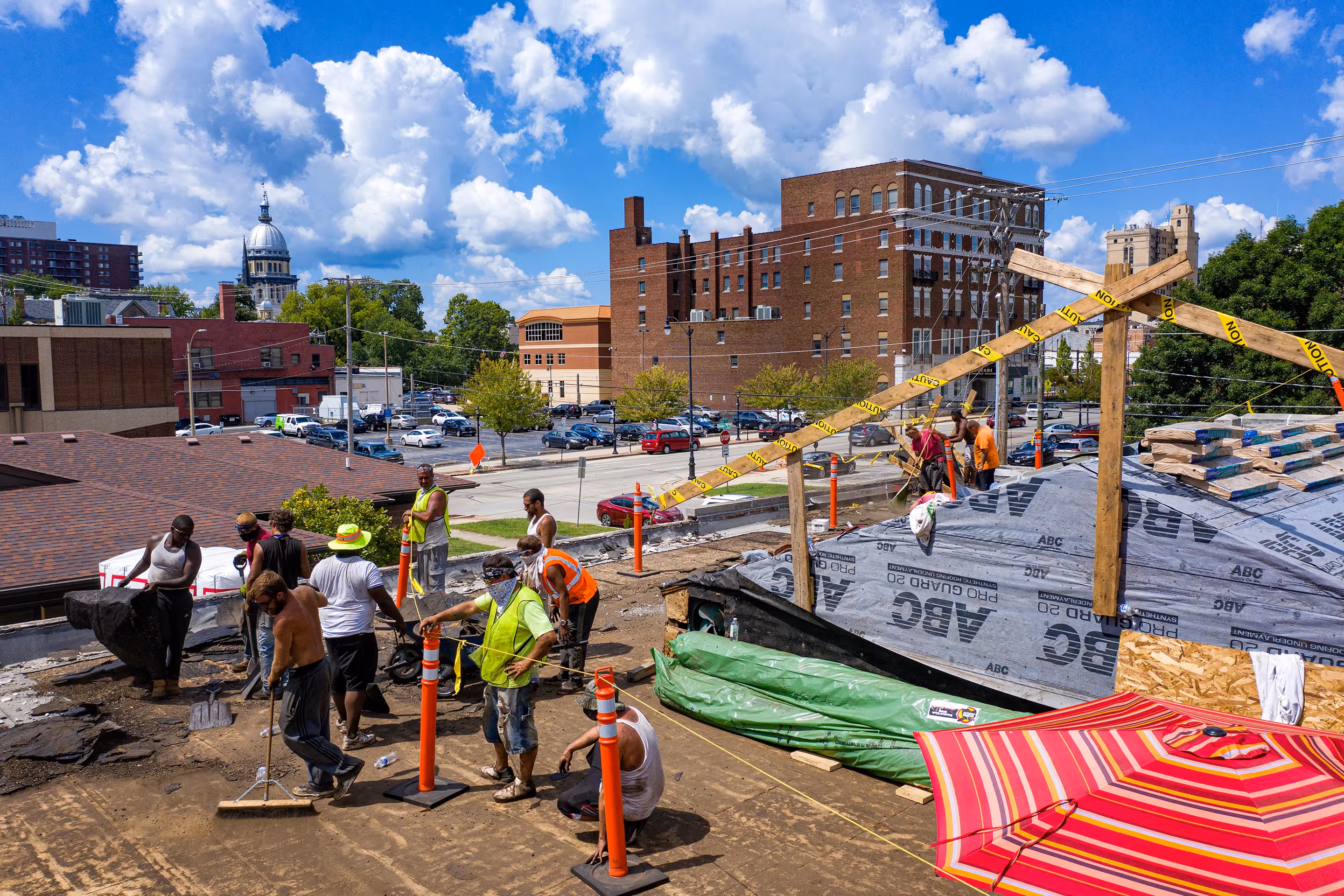 East Edwards Commercial EPDM Roof