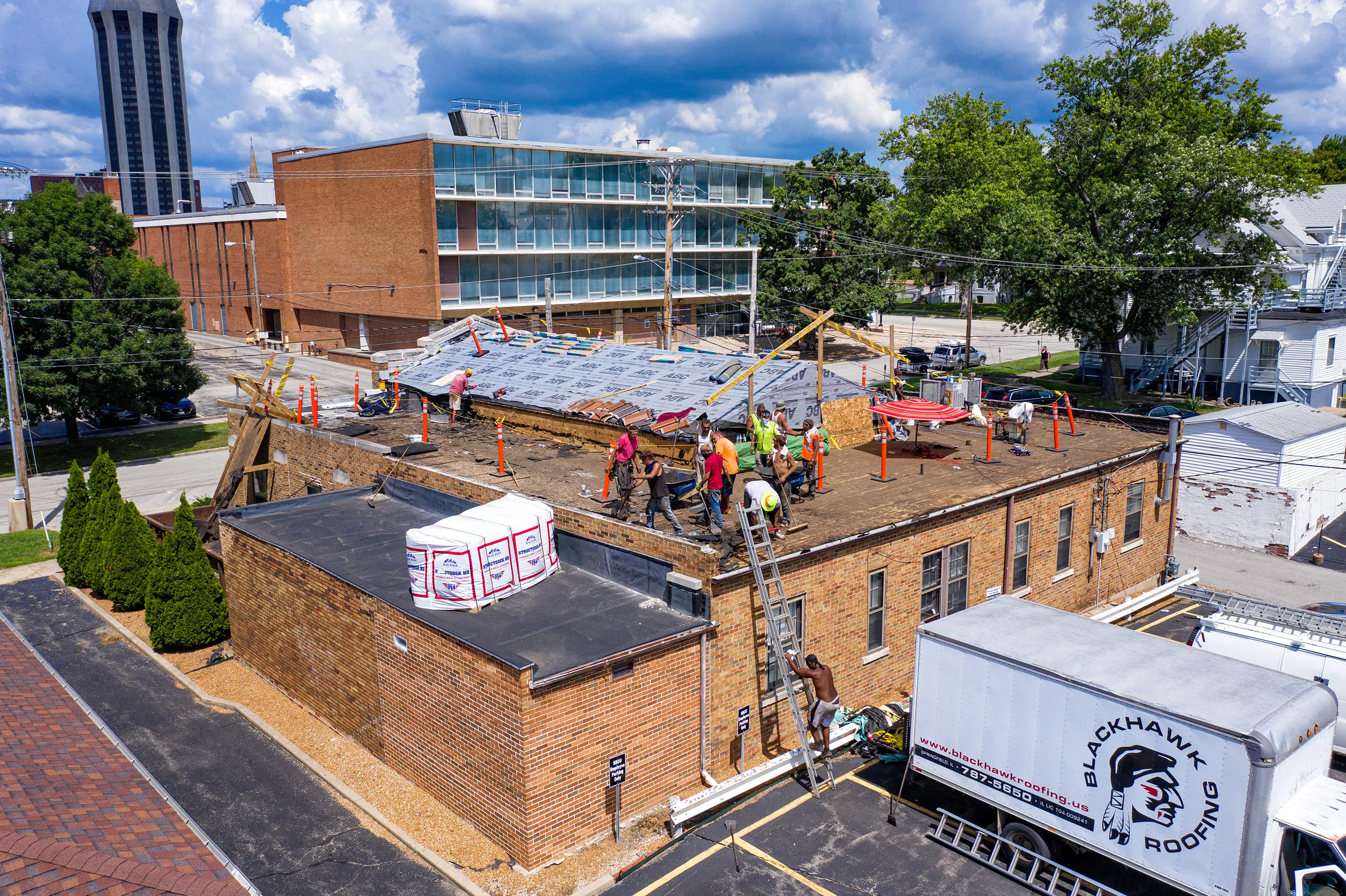 East Edwards Commercial EPDM Roof
