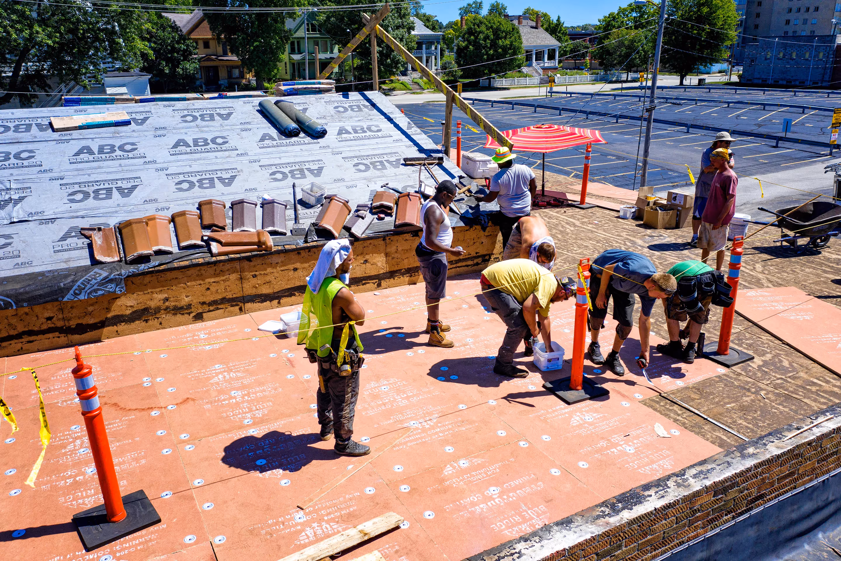 East Edwards Commercial EPDM Roof