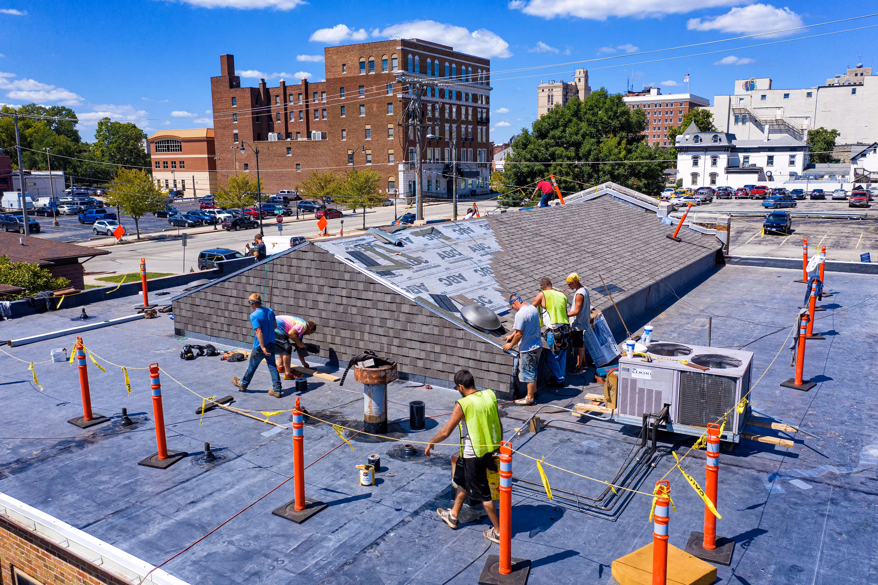 East Edwards Commercial EPDM Roof
