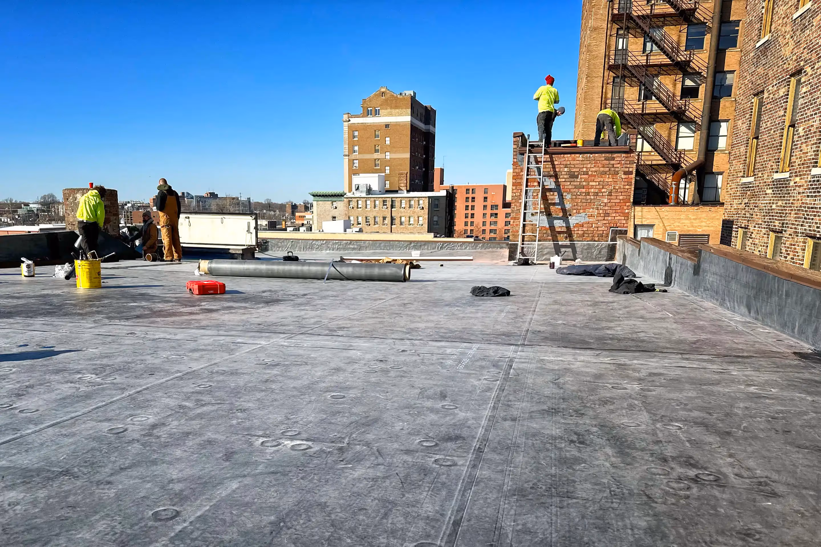 Professional Roofing at 415 East Adams Street
