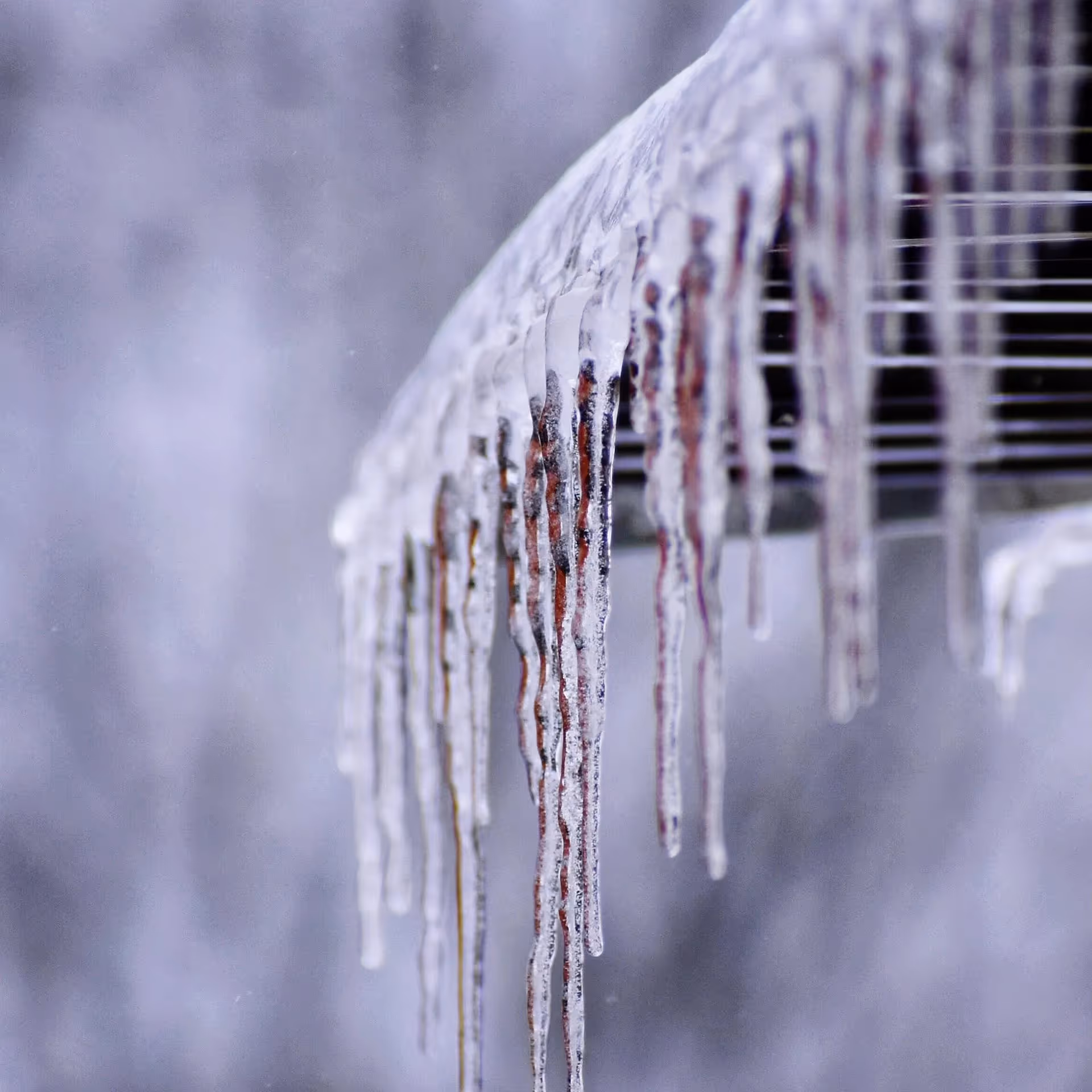 Storm damage to roof in central Illinois.