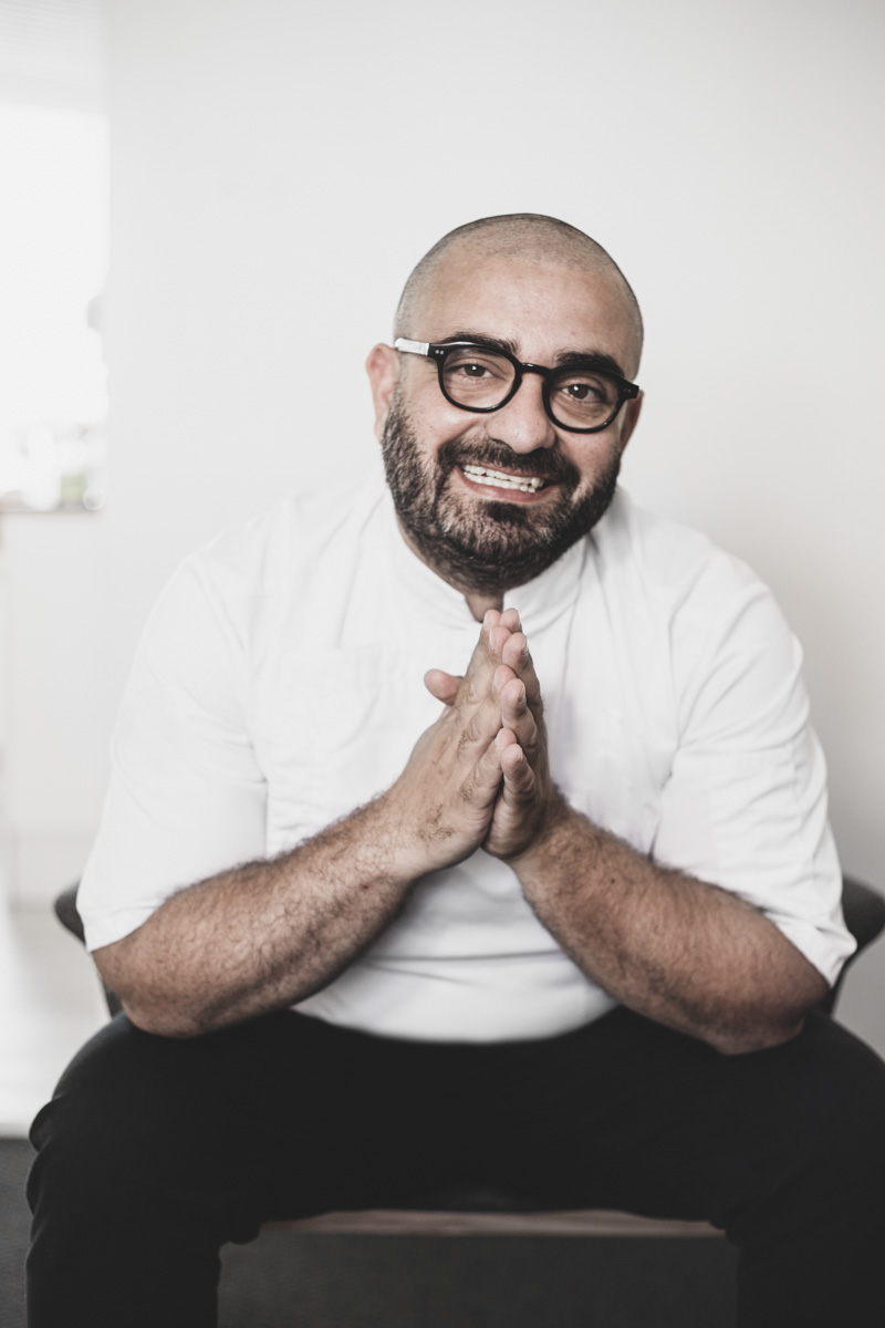 Luca Platania smiling towards the camera.