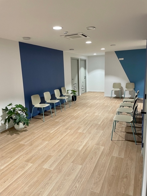 De wachtzaal van Doktershuys 30 huisartsenpraktijk