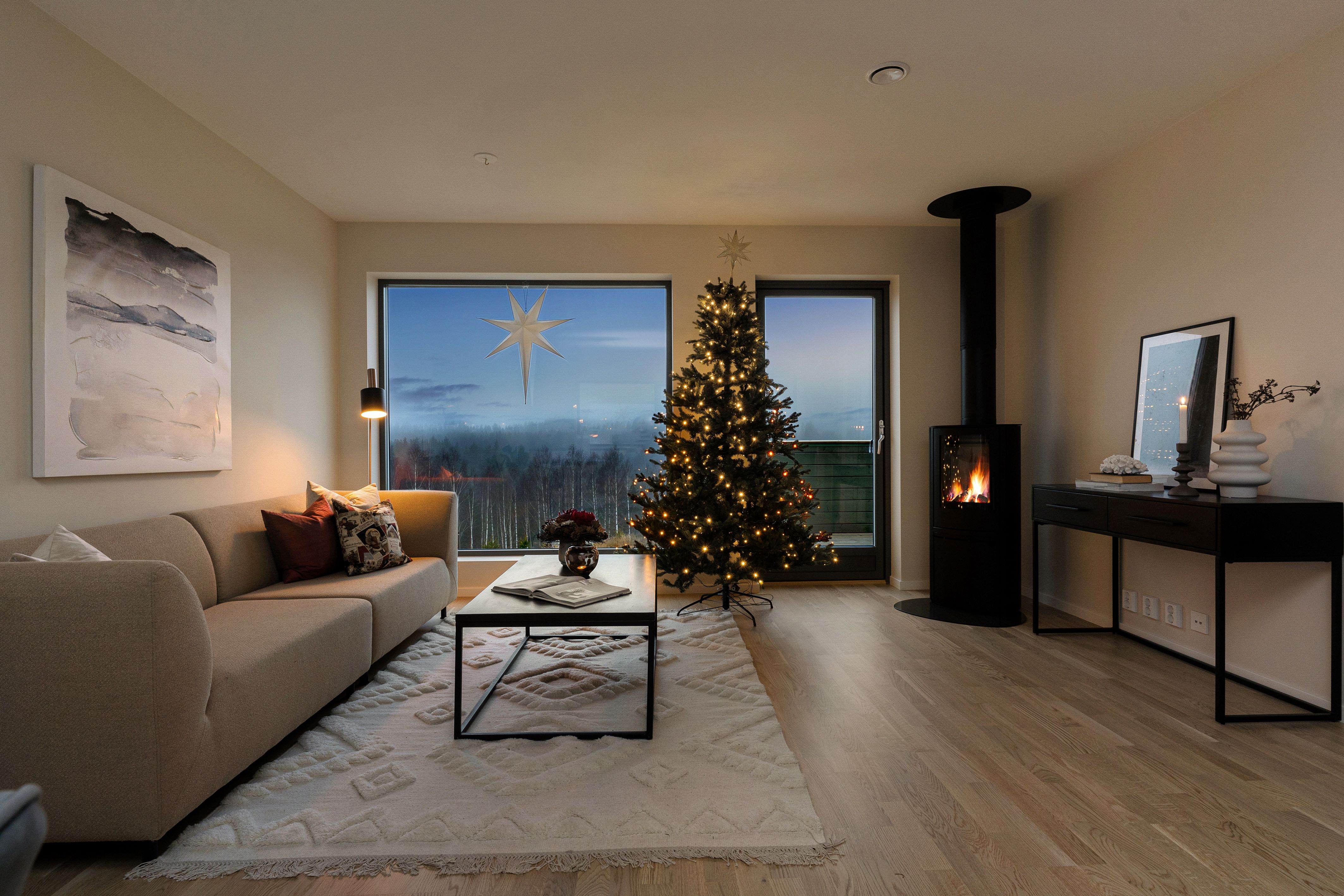 Eksteriør 3D-bilde av enebolig på Lågenlia.