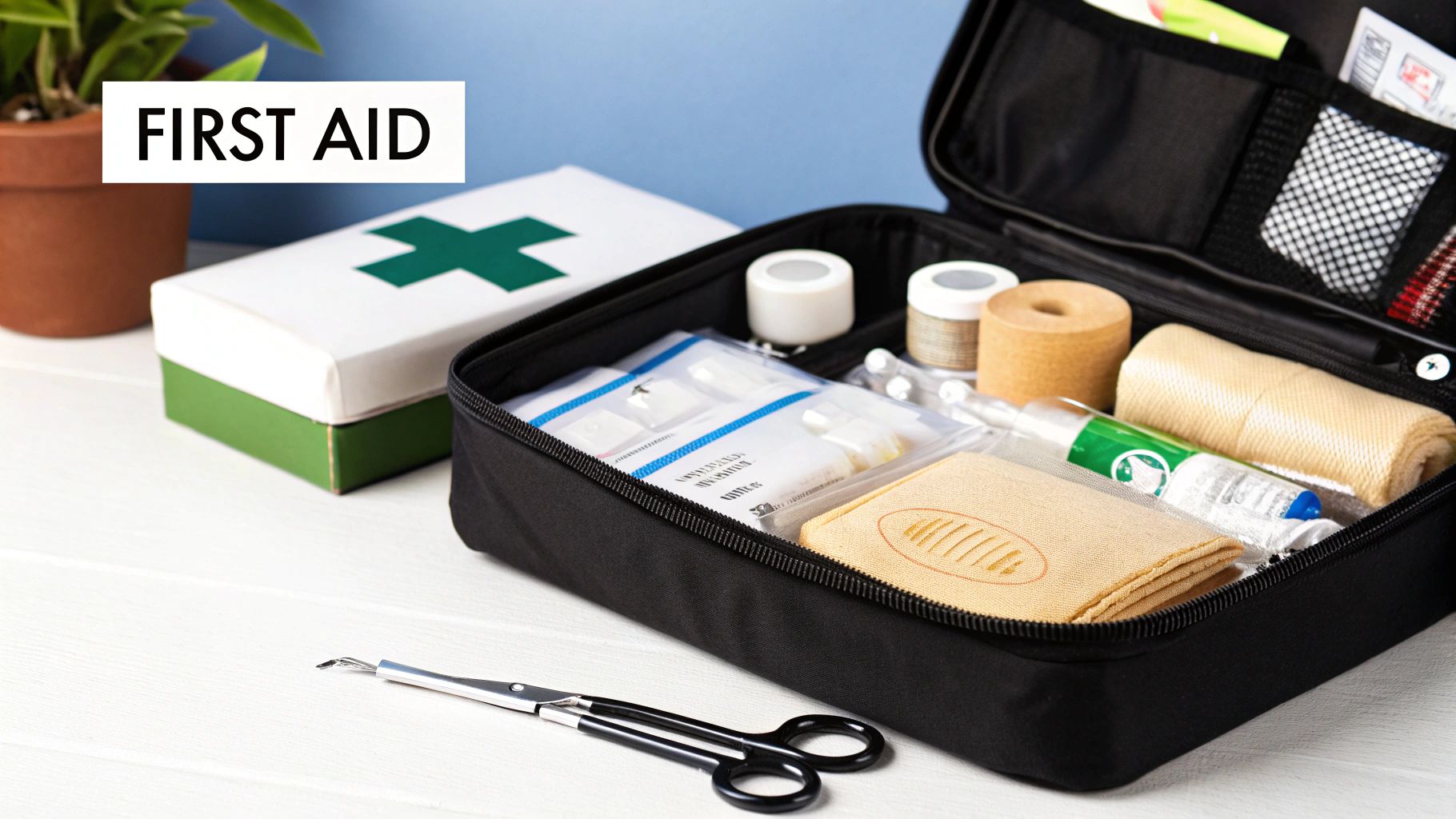 First Aid Kit and Medical Supplies