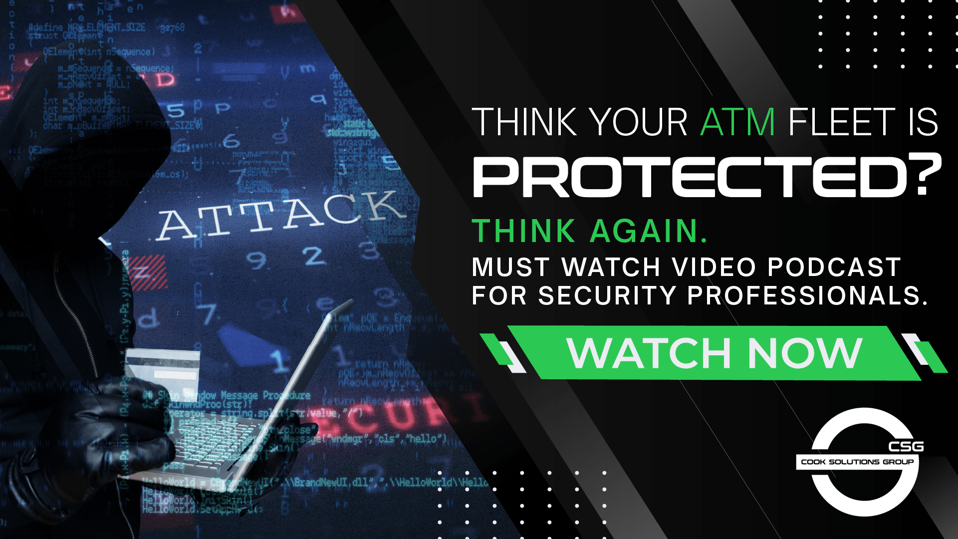 Multi-Layered ATM Security Podcast: Learn How to Protect Your Fleet from Modern Threats.