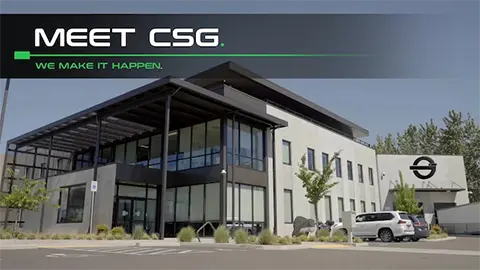We are CSG! We Make it Happen.