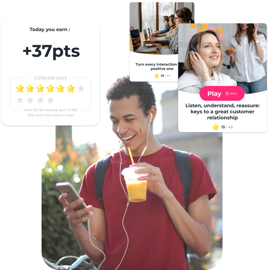 SPARTED - Campagne de Micro Learning et gameplay