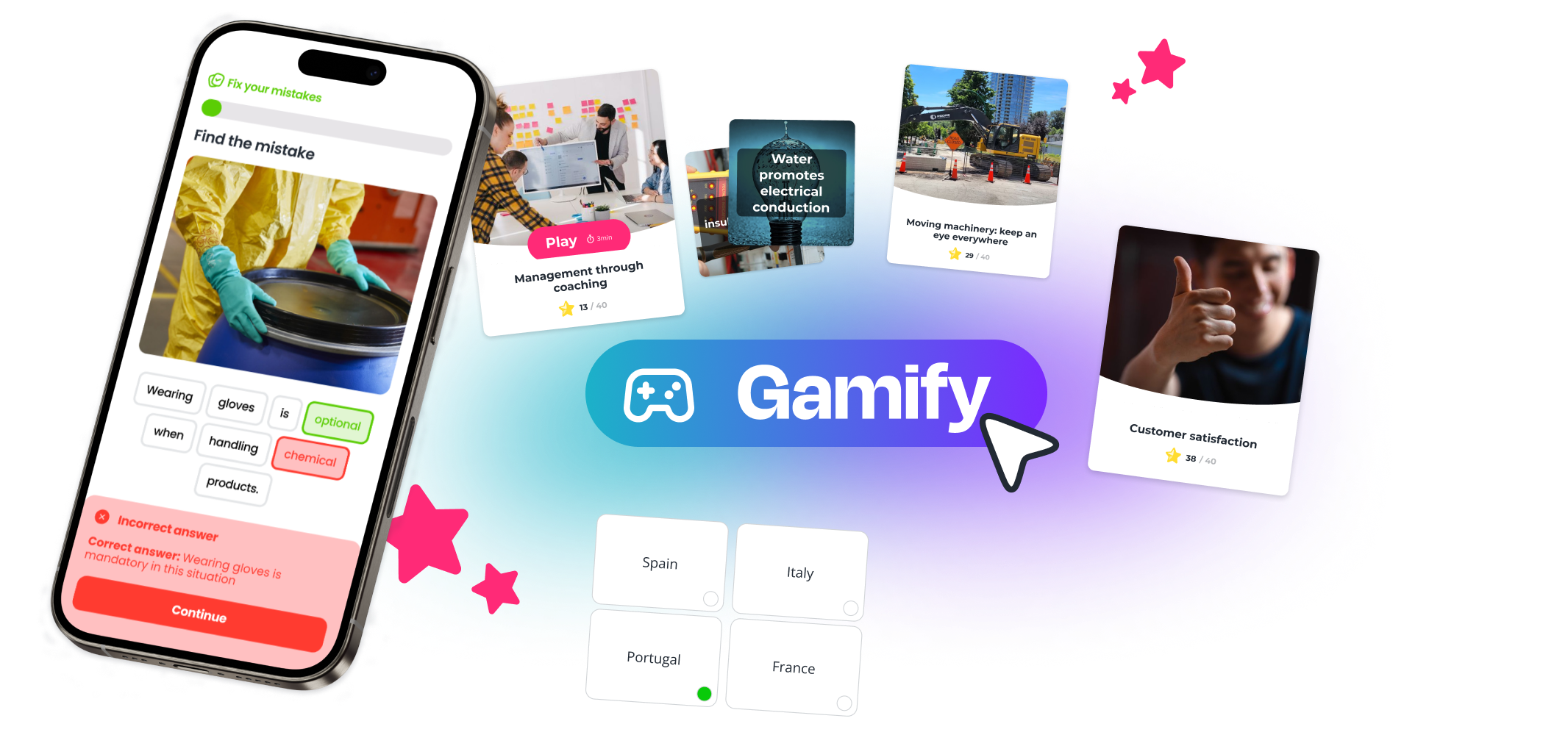 SPARTED - Application de Mobile Learning + Back Office de création des contenus