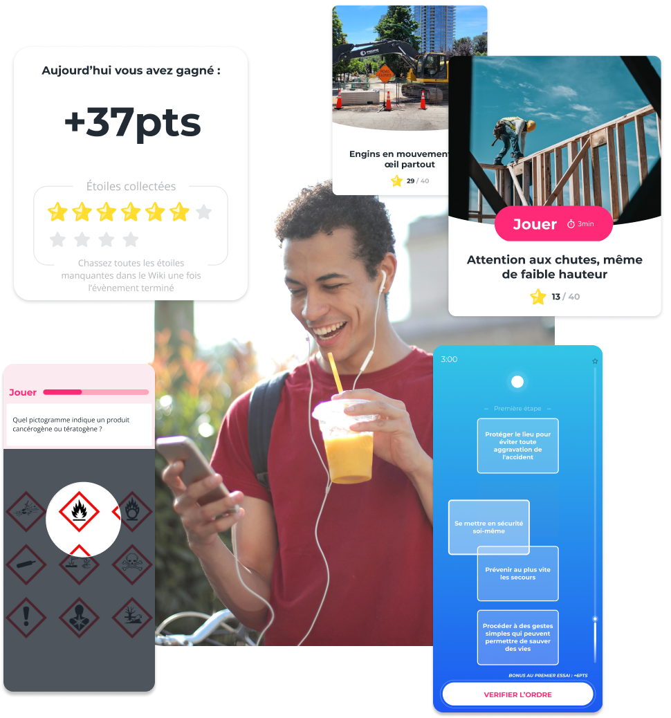 SPARTED - Campagne de Micro Learning et gameplay