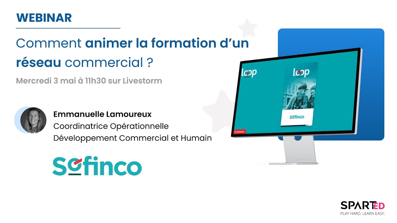 webinar Sofinco animation d'un réseau commercial