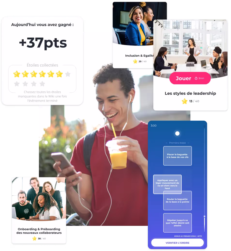 SPARTED - Campagne de Micro Learning et gameplay