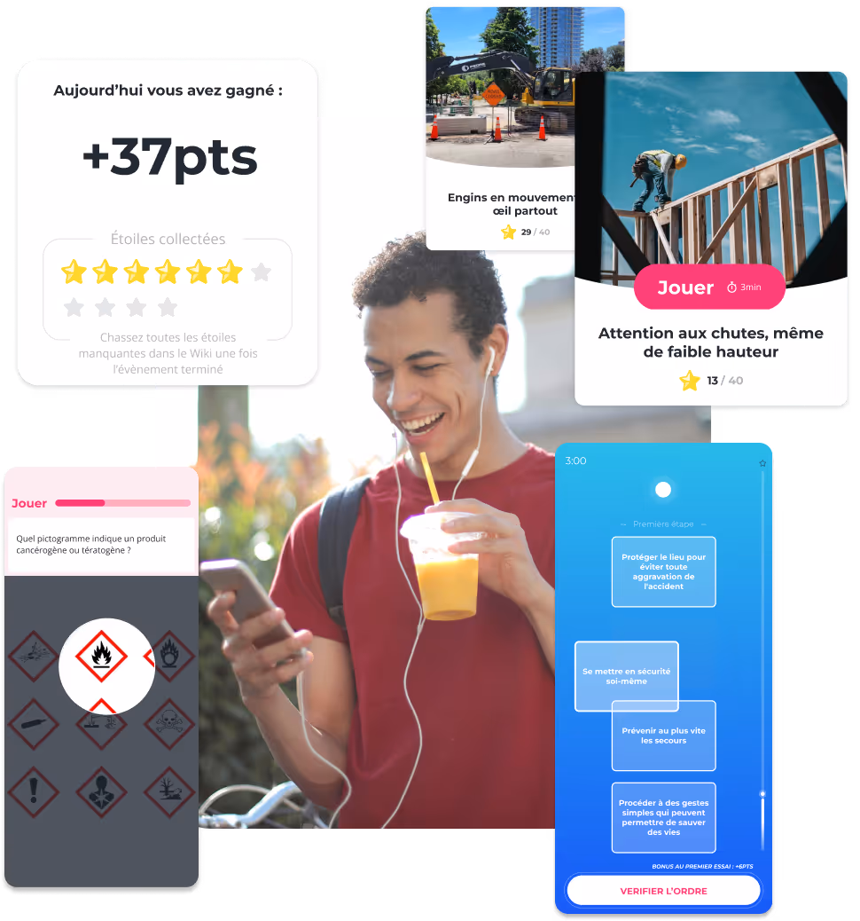 SPARTED - Campagne de Micro Learning et gameplay