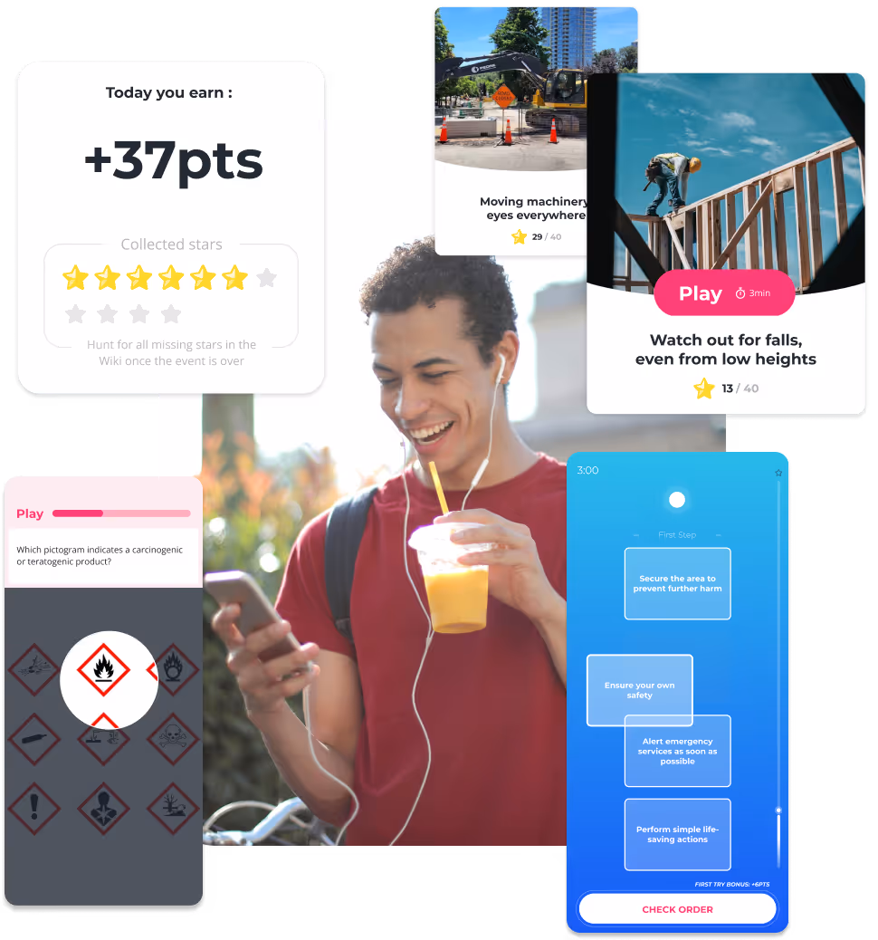 SPARTED - Campagne de Micro Learning et gameplay