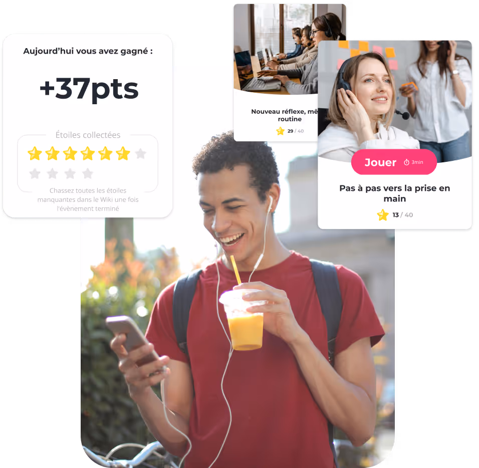 SPARTED - Campagne de Micro Learning et gameplay