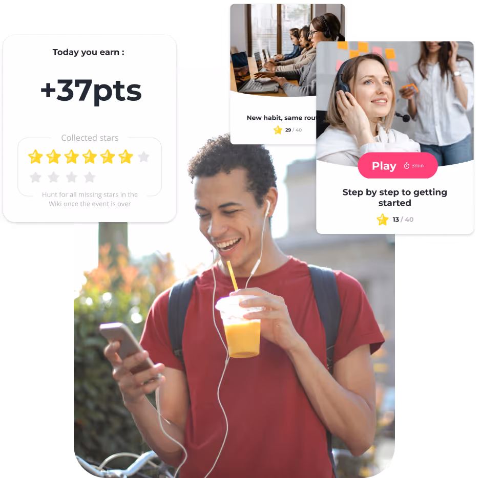 SPARTED - Campagne de Micro Learning et gameplay