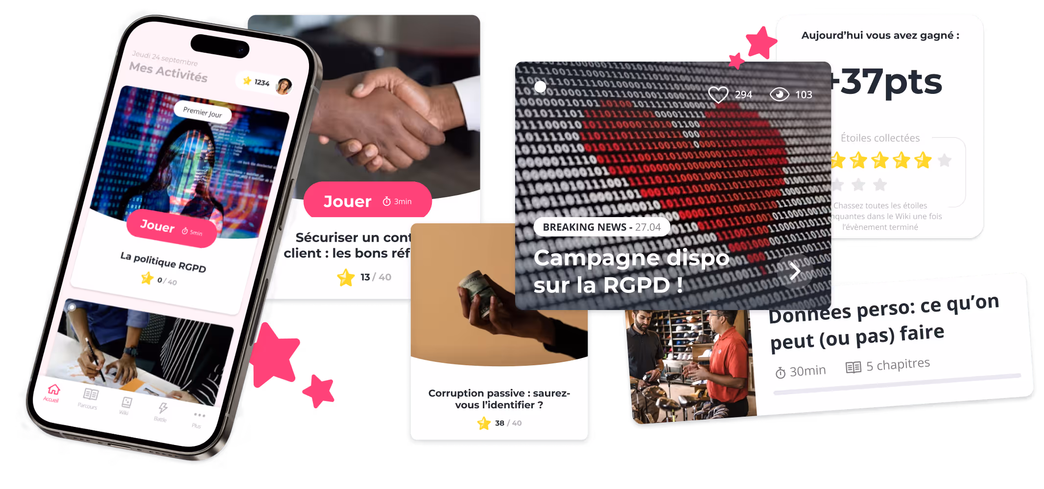 SPARTED - Application de Mobile Learning + Back Office de création des contenus