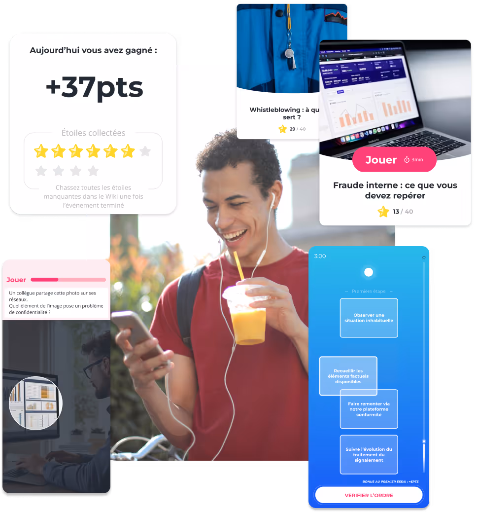 SPARTED - Campagne de Micro Learning et gameplay
