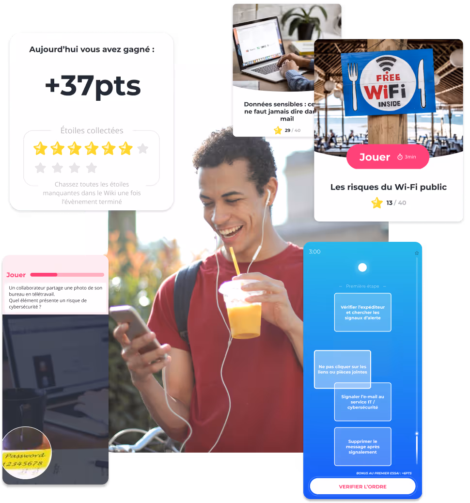 SPARTED - Campagne de Micro Learning et gameplay
