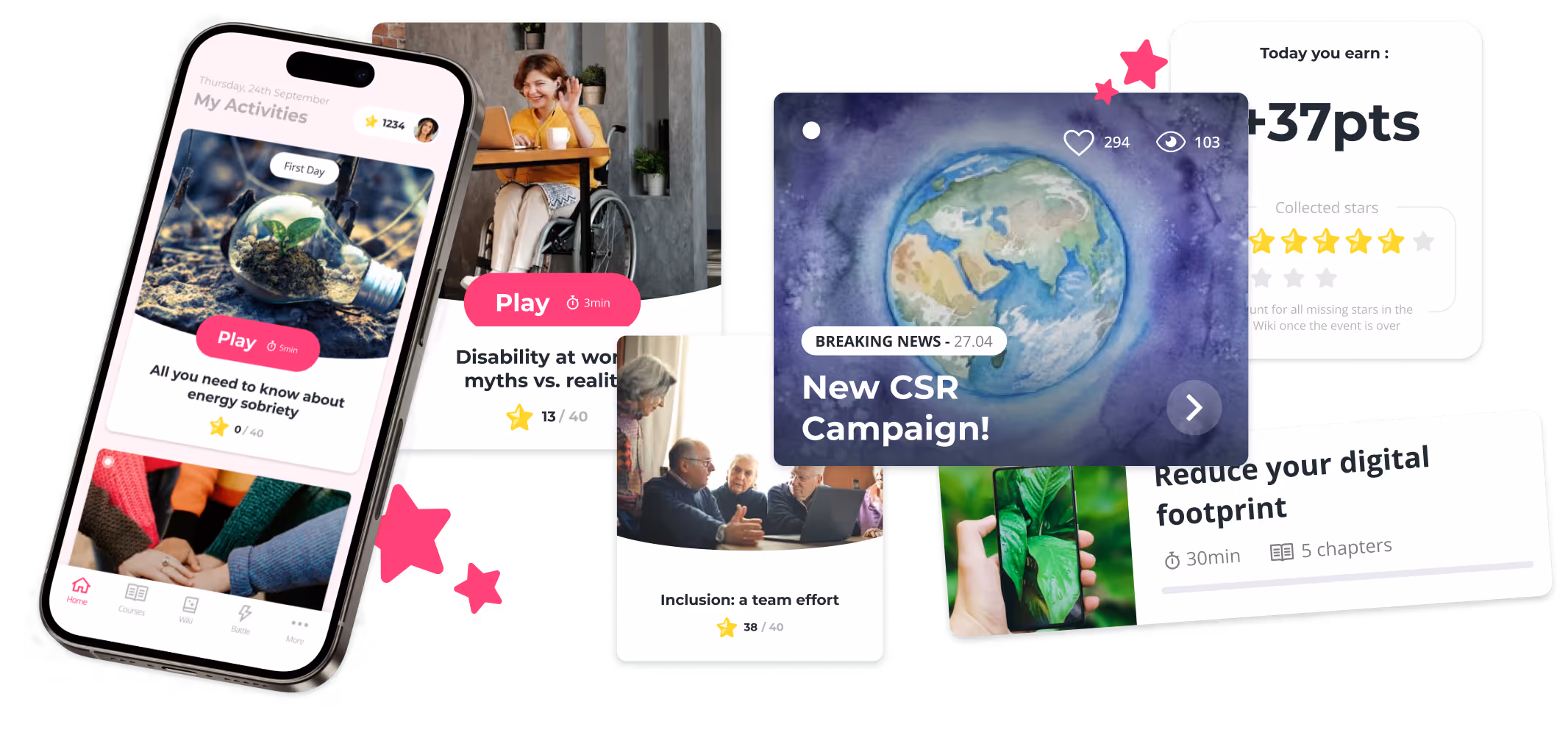 SPARTED - Application de Mobile Learning + Back Office de création des contenus