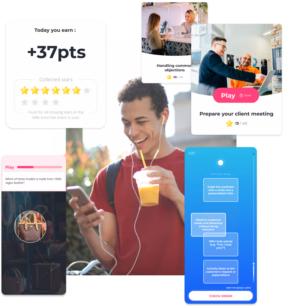 SPARTED - Campagne de Micro Learning et gameplay