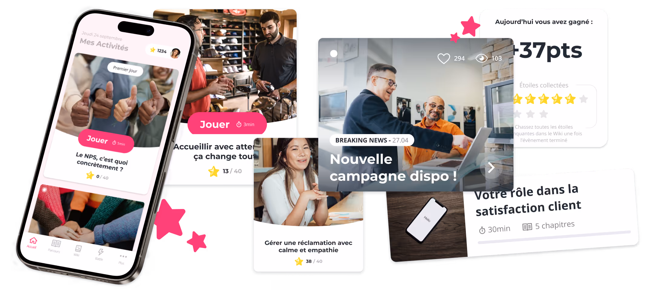 SPARTED - Application de Mobile Learning + Back Office de création des contenus