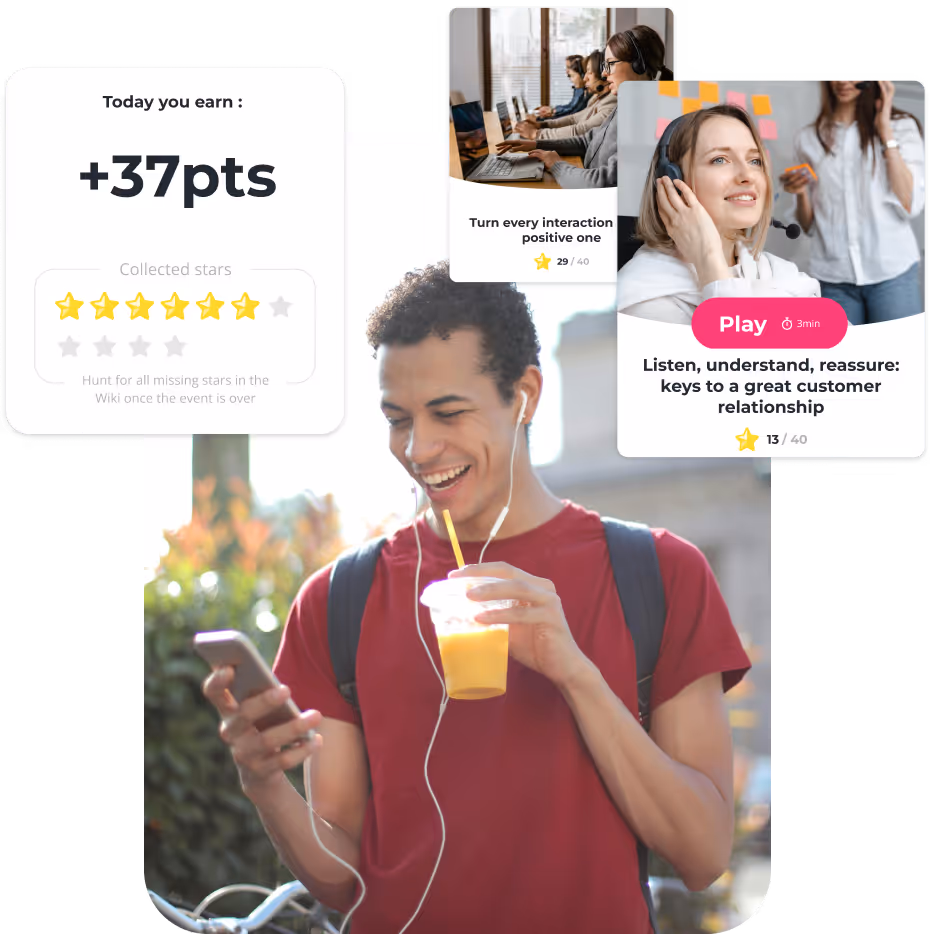 SPARTED - Campagne de Micro Learning et gameplay