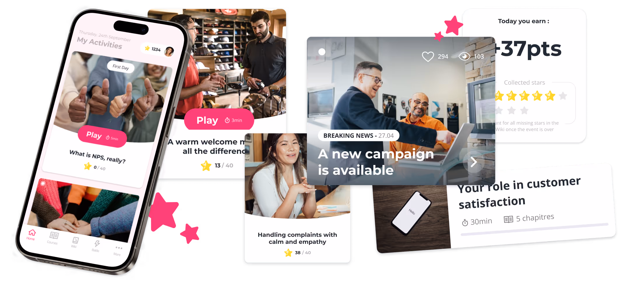 SPARTED - Application de Mobile Learning + Back Office de création des contenus