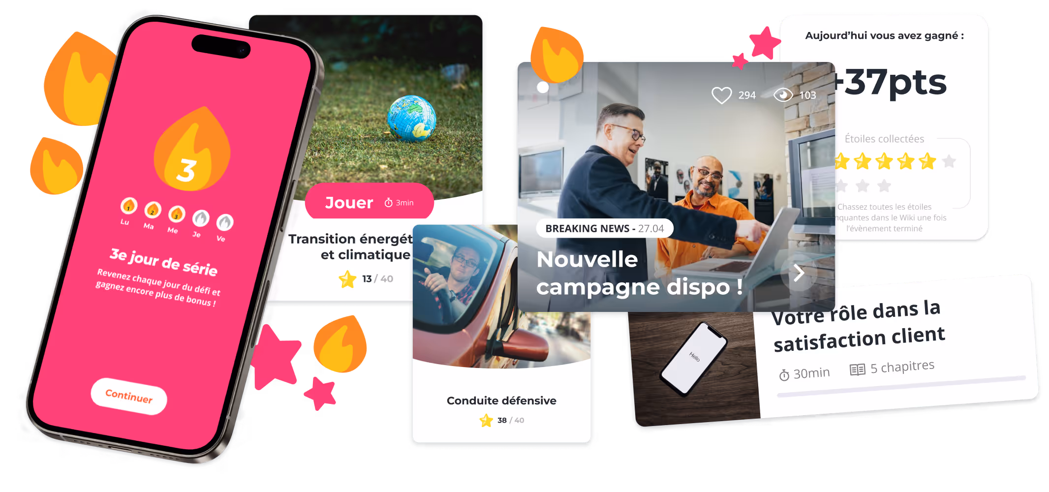 SPARTED - Application de Mobile Learning + Back Office de création des contenus