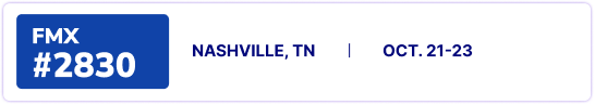 FMX #2830, Nashville, TN, October 21-23
