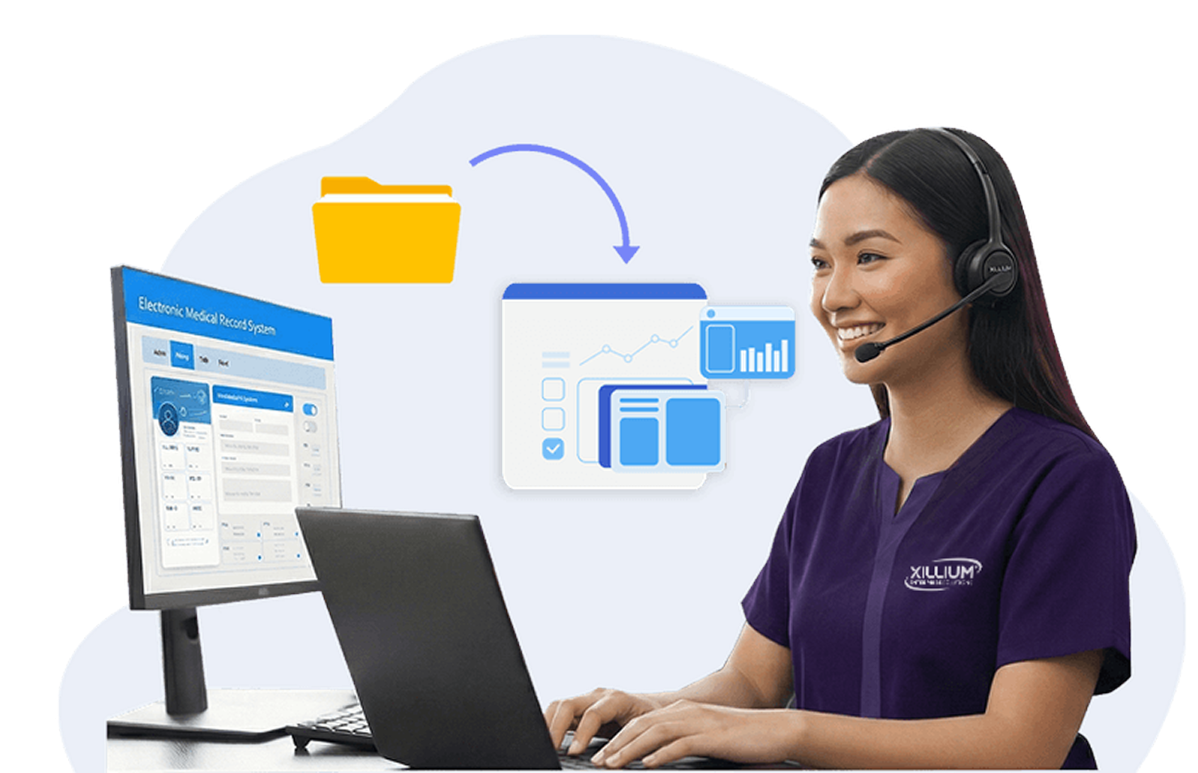 Xillium change management support agent