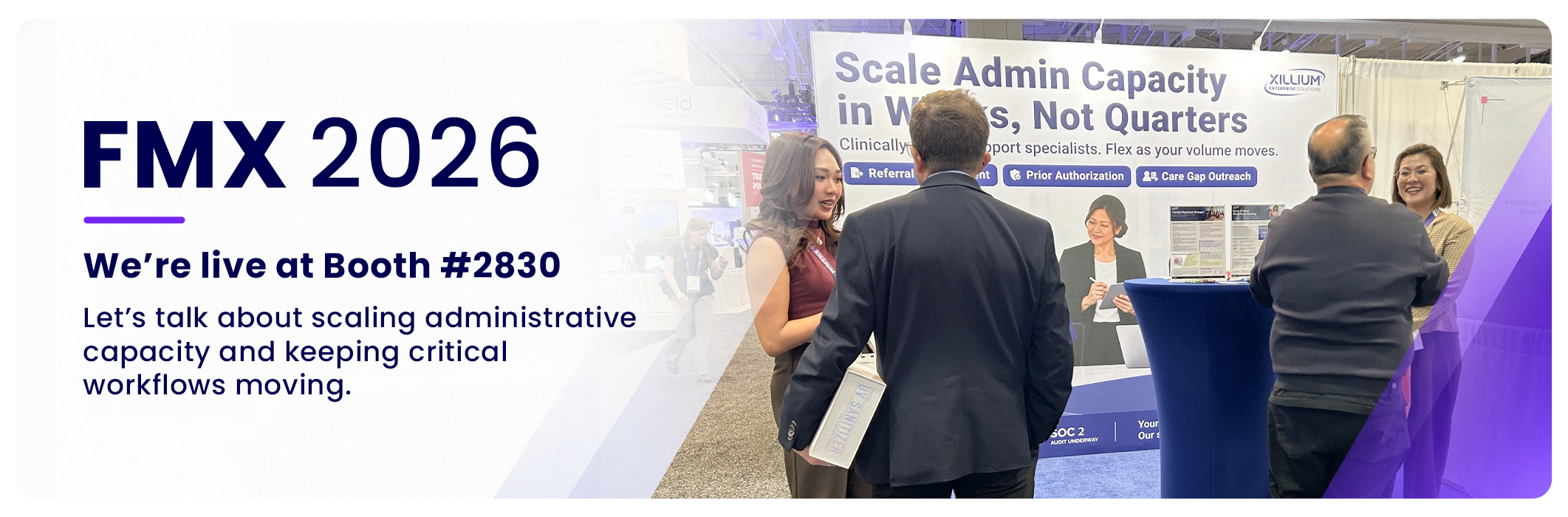 MGMA 2026 at Booth 428 with the Xillium team
