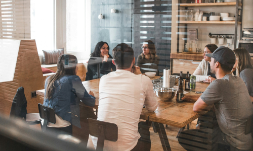 Business people in conference room