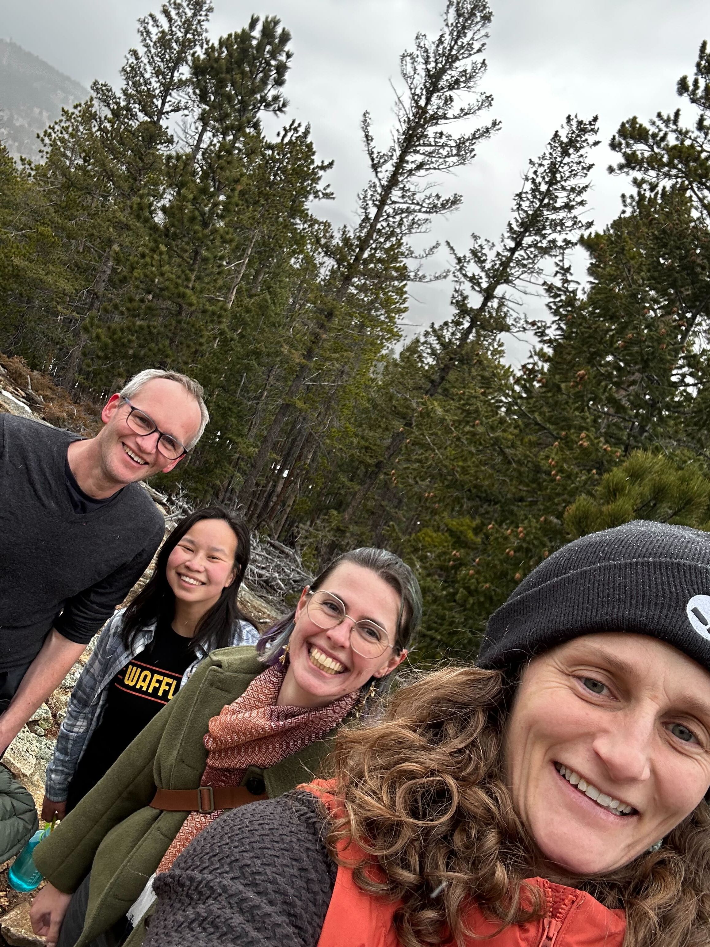 Group photo of upstream tech team