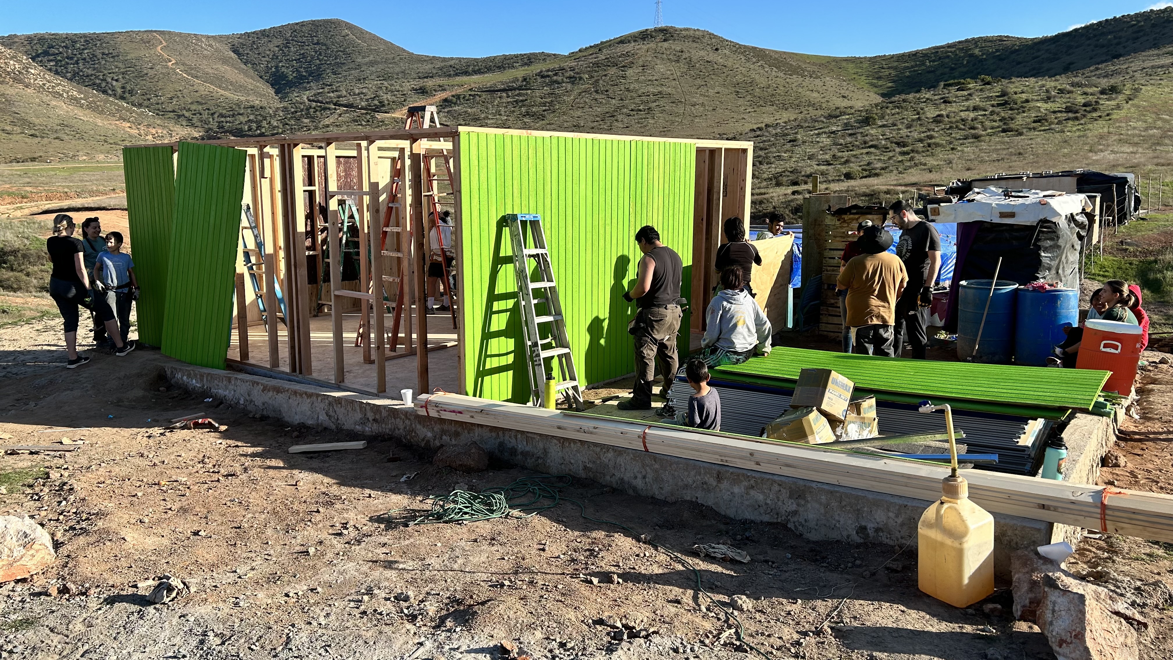 Little House on the Ensenada Prairie: Day 1
