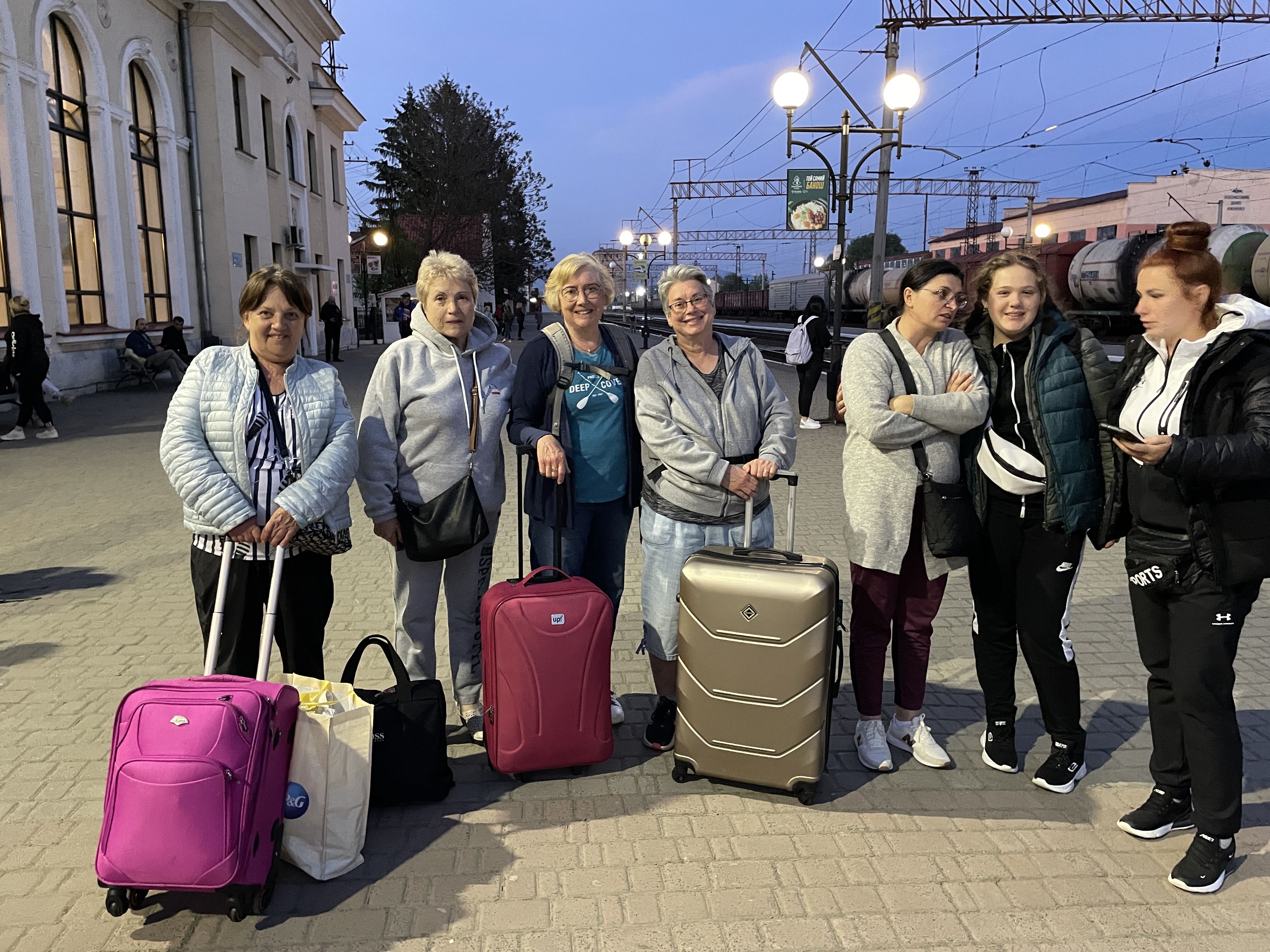 Farewell to our friends …