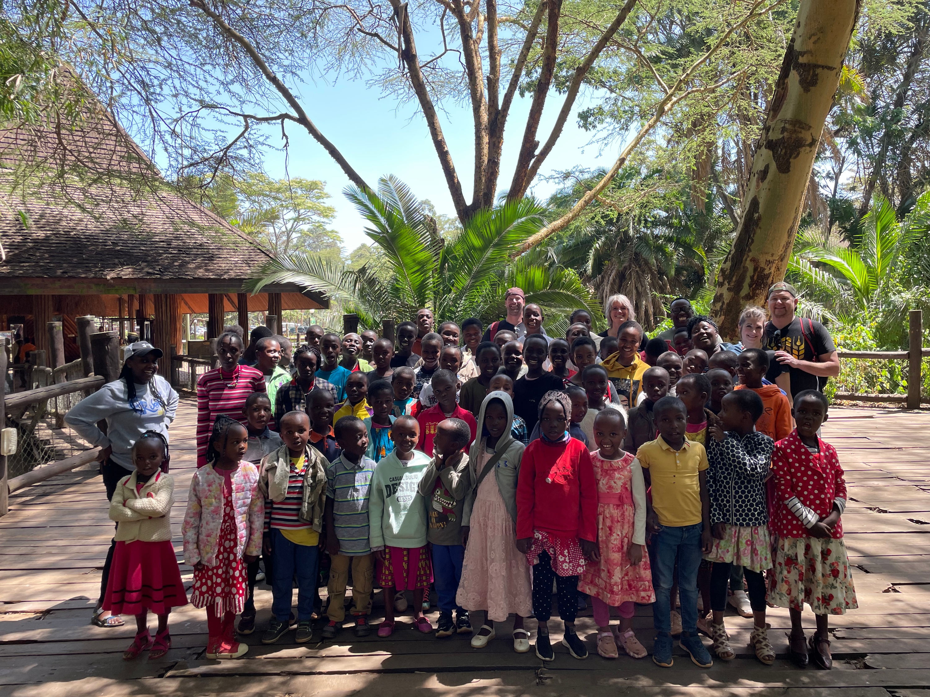 Safari park with the kids