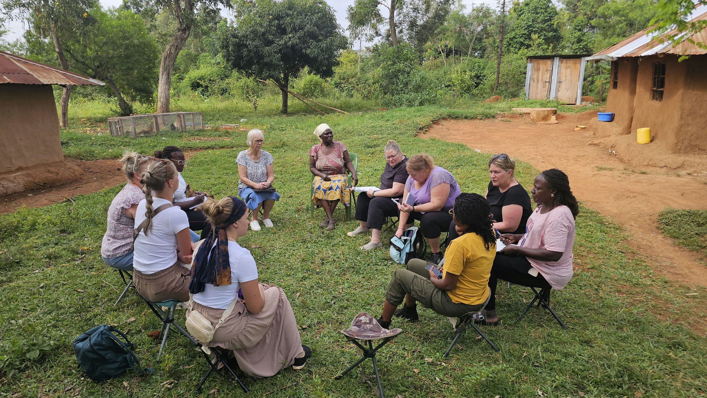 Visits Under the Trees