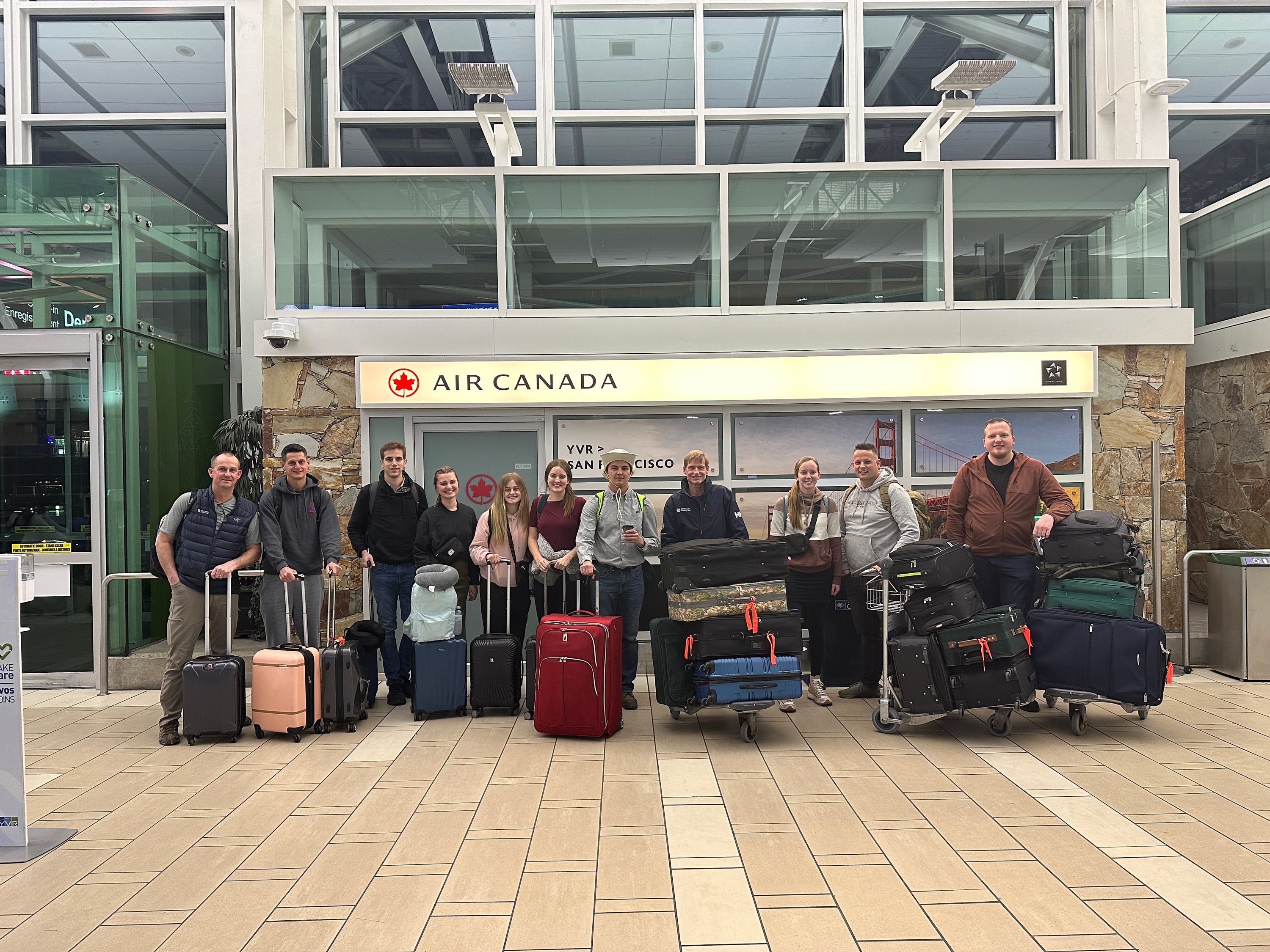 We’re off!
